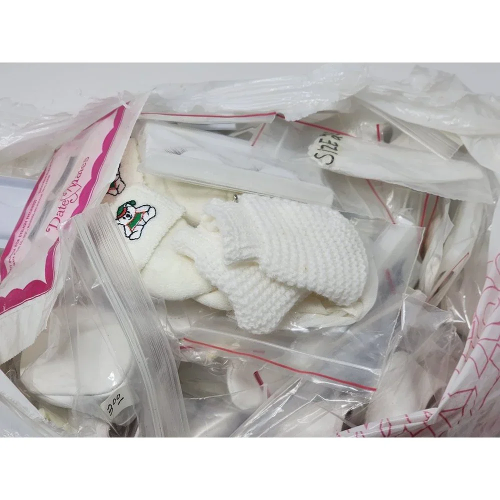 Lot of 48-10 Pairs Of Shoes 22Under‎ Garments/Socks 15 Sets Of Eyelashes 1String